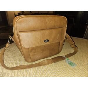 Vintage Samsonite Leather Crossbody Bag